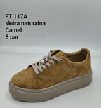 Buty sportowe damskie  7AFT117A.CAMEL (36/41,8par)