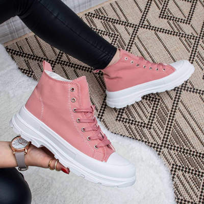 Trampki damskie 7ALT106-10.PINK (36/41,12par)