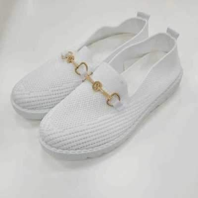 Balerinki damskie 7AJY300-9.WHITE (36/41,12par)