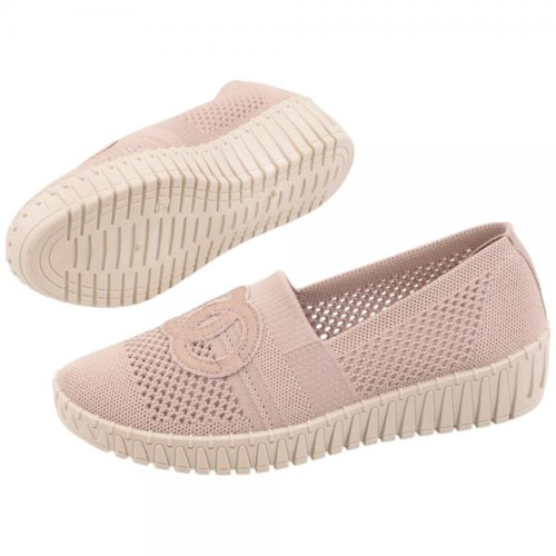 Balerinki damskie F44-8.BEIGE (36/41,12par)