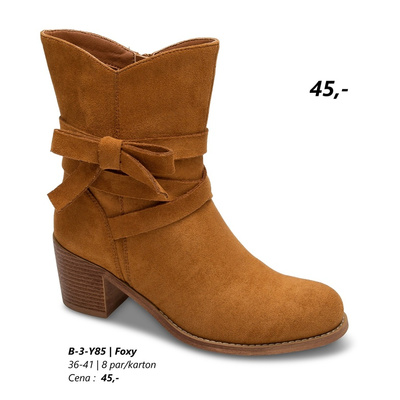 Botki damskie 3-Y85.FOSY (36/41,8par)