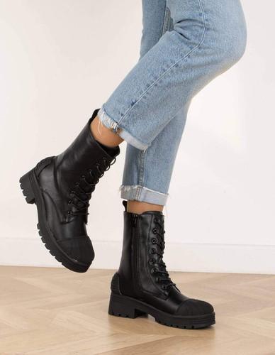 Botki damskie  7A9051.BLACK  (36/41,12par)