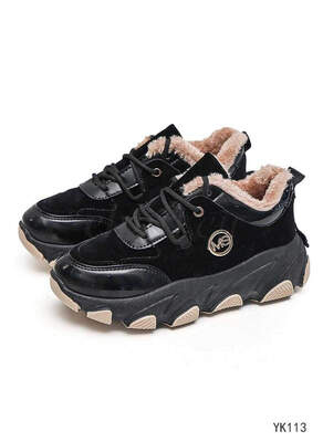 Buty sportowe damskie YK113.BLACK (36/41,12par)