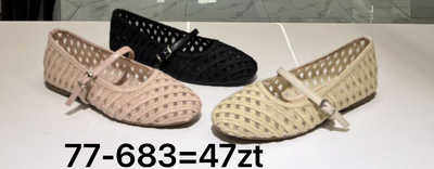 Balerinki damskie 7A77-683.KOLORDOWYBORU  (36/41,12par)