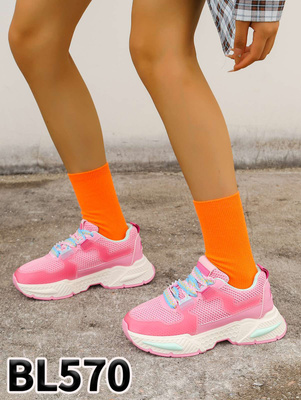 Buty sportowe damskie BL570.PINK (36/41,12par)