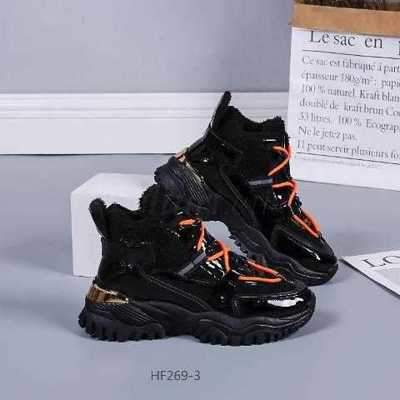 Buty sportowe damskie 7AHF269-3.BLACK/ORANGE (36/41,12par)