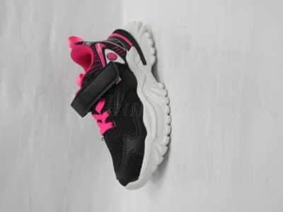 Buty sportowe dziewczęce 3AL601.BLACK/PEACH (26/31,12par)