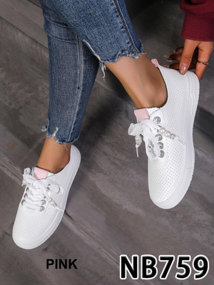 Trampki damskie NB759.PINK (36/41,12par)