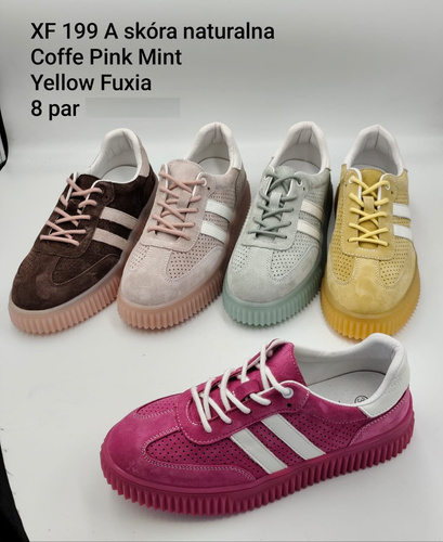 Buty sportowe damskie 7AXF199A.KOLORDOWYBORU (36/41,8par)