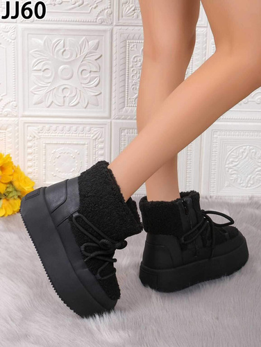 Botki damskie JJ60.BLACK (36/41,12par)