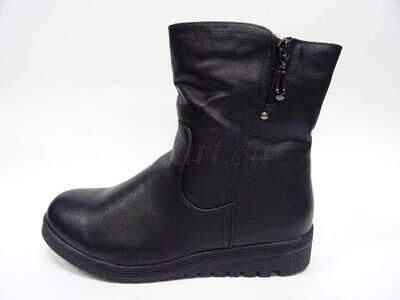 Botki damskie 7ACK2216.BLACK (37/42,12par)