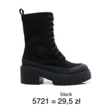 Botki damskie 7A5721.BLACK (36/41,12par)