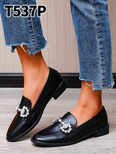 Balerinki damskie 7AT537.BLACK (36/41,12par)
