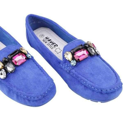 Balerinki damskie MH17-13.DBLUE (36/41,12par)