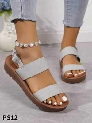 Sandały damskie PS12.GREY (36/41,12par)