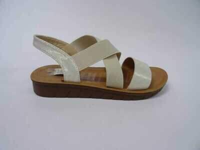 Sandały damskie 7A6116-7.BEIGE (36/41,12par)