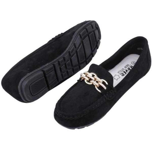 Mokasyna damskie MH16-1.BLACK (36/41,12par)