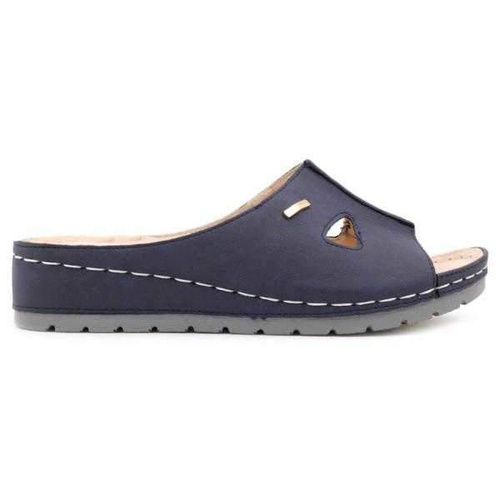 Klapki damskie DE923-1.NAVY (36/41,12par)