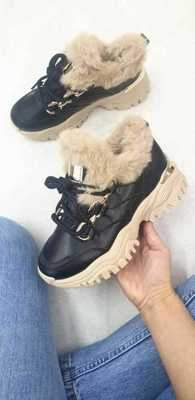 Buty sportowe damskie 7AHF221.BLACK (36/41,12par)