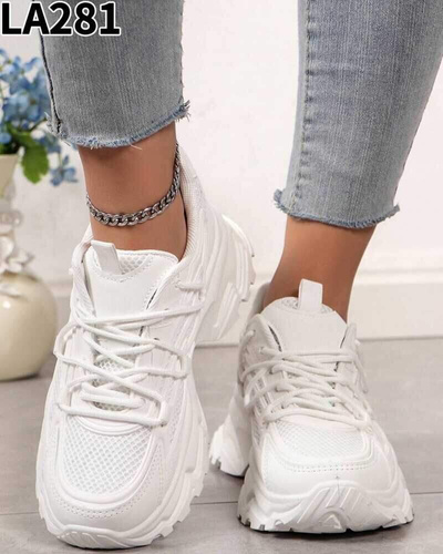 Buty sportowe damskie LA281.WHITE (36/41,12par)