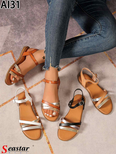 Sandały damskie AI31.BEIGE (36/41,12par)