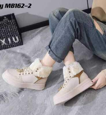 Botki damskie 7AMK162-2.BEIGE (36/41,12par)