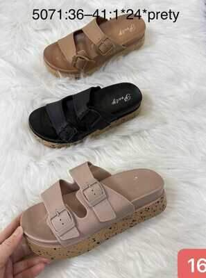 Klapki damskie 7A5071.MIX (36/41,24par)