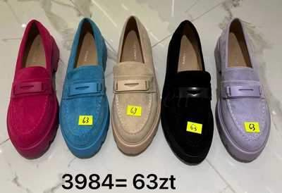 Mokasyny damskie 7A3984.KOLORDOWYBORU (36/41,12par)