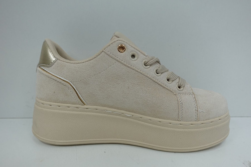 Buty sportowe damskie  7C3913.BEIGE (36/41,12par)