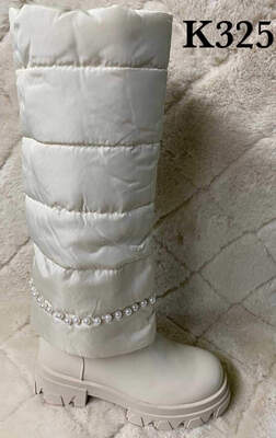 Kozaki damskie ocieplane 7AK325.BEIGE (36/41,12par)