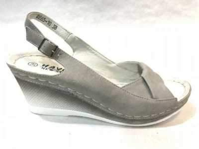 Sandały damskie 7ADE65-10.SILVER (36/41,8par)