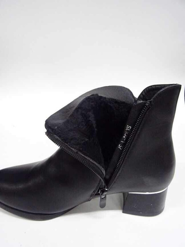 Botki damskie 7ASA108-1.BLACK Ocieplane (36/41,12par)