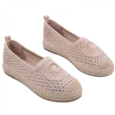 Balerinki damskie F202-9.BEIGE (36/41,12par)