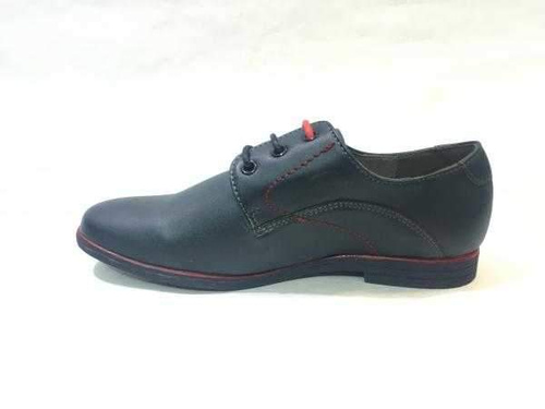 Półbuty chłopięce AB121C-10.NAVY/RED (31/36,8par)