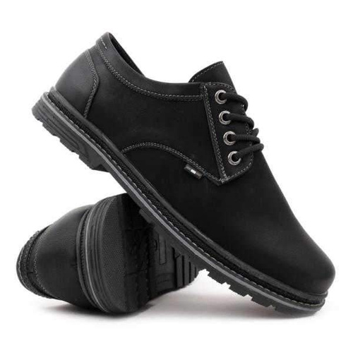 Półbuty męskie AB130-3.BLACK/GREY (40/45,12par)