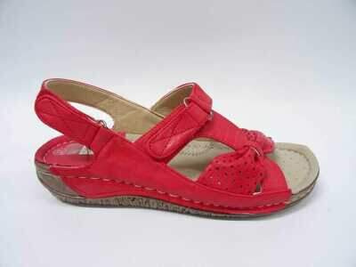 Sandały damskie 7AS6325.RED (36/41,12par)