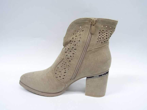 Botki damskie 7AH2321-2.BEIGE (36/41,12par)