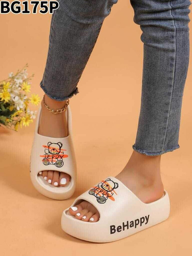 Klapki damskie 7ABG175.BEIGE (36/41,12par)