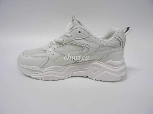 Buty sportowe damskie 7AE586-2.WHITE (36/42,12par)