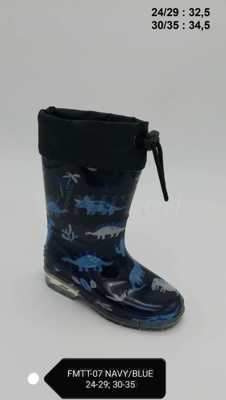 Kalosze chłopięce 5AFMTT-07.NAVY/BLUE (30/35,12par)