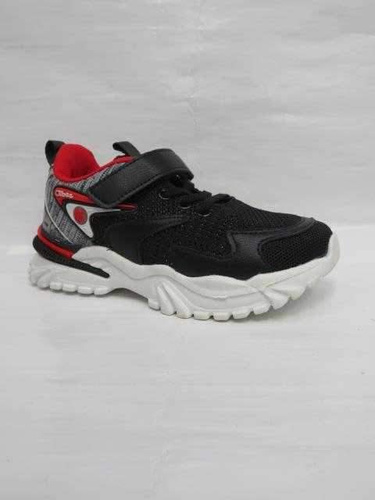 Buty sportowe chłopięce 3AL601.BLACK/RED (26/31,12par)