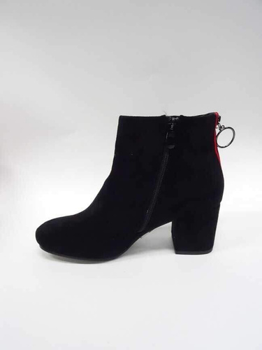 Botki damskie 7A2208-114.BLACK Ocieplane (36/41,12par)