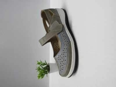 Balerinki damskie 7A9770-9.GREY (36/41,12par)