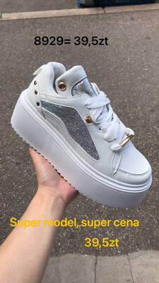 Buty sportowe damskie 7A8929.WHITE (36/41,12par)