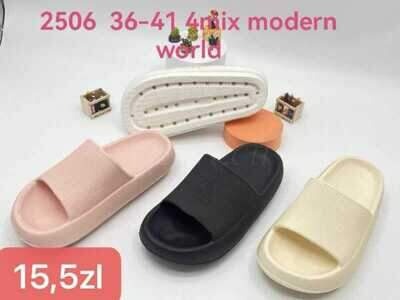 Klapki damskie 7A2506.MIX (36/41,24par)