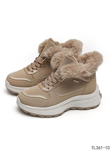 Trzewiki damskie TL361-10.BEIGE  (36/41,12par)