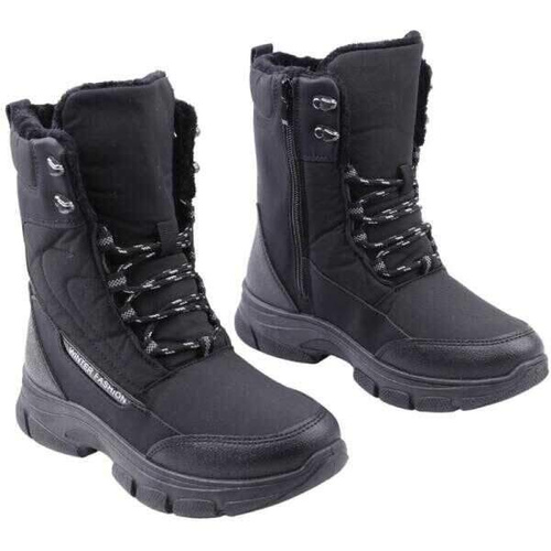 Botki damskie BG19-2.BLACK (36/41,12par)