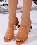 Klapki damskie 7AM558.MOCHA (36/41,12par)