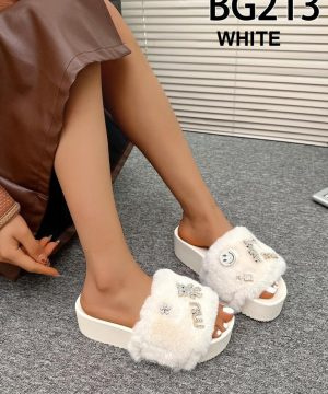 Klapki damskie 7ABG213.WHITE (36/41,12par)