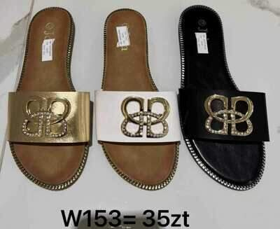 Klapki damskie 7AW153.KOLORDOWYBORU (36/41,12par)